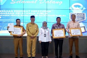 Pemko Padang Panjang Meraih Penghargaan Pelayanan Publik dengan Opini Kualitas Tertinggi