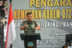Sampaikan Pesan Presiden RI Saat Danrem 072/Pamungkas Kunjungi Kodim 0734/Kota Yogyakarta