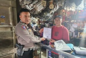 Satlantas Polres Menyosialisasikan Larangan Menggunakan Knalpot Brong