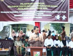 Hadiri Pelantikan KPPS, Pj Walikota Berharap KPPS Bekerja Maksimal Sesuai Tupoksi