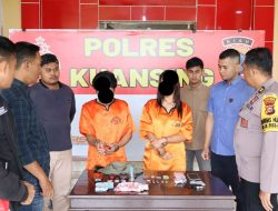 Tim Mata Elang Satresnarkoba Polres Kuansing Tangkap Pelaku Tindak Pidana Narkotika Jenis Sabu