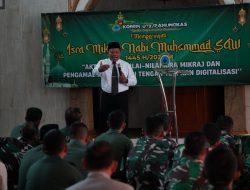 Korem 072/Pamungkas Gelar Peringatan Isra Mikraj Nabi Muhammad SAW