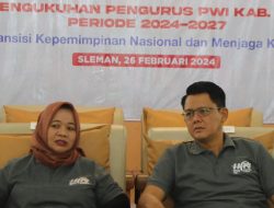 Bersama PWI Sleman  dan PMI Sleman Pemkab Sleman  Gelar Peringatan HPN 2024