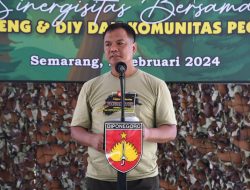 Danrem 072/Pamungkas Hadiri Coffe Morning Bersama Pangdam IV/Diponegoro Dengan Pimred Media Se-Jateng dan DIY