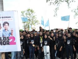 Seribuan Gen-Z Konvoi Dan Deklarasi Gemoy Dukung Capres Prabowo Gibran