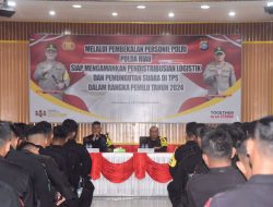 Brimob Polda Riau Perkuat Persiapan Pengamanan Pemilu 2024