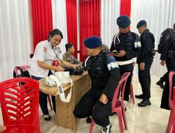 Brimob Polda Riau Pastikan Kesiapan Personel Pengamanan Pemilu 2024 Melalui Cek Kesehatan