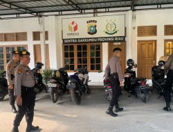 Subsatgas Pengamanan Kantor Penyelenggara pemilu OMB LK 2023-2024 Tingkatkan Intensifikasi Pengamanan di Kantor Bawaslu