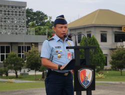 Danlanud Roesmin Nurjadin : Jaga Sinergitas dan Komunikasi TNI-Polri Dalam Pengamanan Pemilu 2024