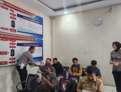 Cooling System Ditlantas Polda Riau pada Pelayanan pengurusan BPKB ajak masyarakat wujudkan Pemilu Damai