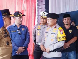 Pastikan Pemilu 2024 Aman, Wakapolda dan Pamatwil Cek TPS di Wilayah Riau. 