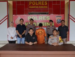 Diduga Lakukan Tindak Pidana Pencabulan, Seorang Kakek Diamankan Satreskrim Polres Kuansing
