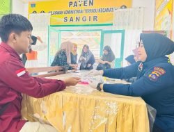 Klinik Kesehatan Polres Solok Selatan Cek Kesehatan KPPS-PPK 