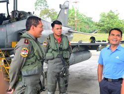 Laksanakan Latihan Maverick, Elang Khatulistiwa Tiba Dilanud Roesmin Nurjadin