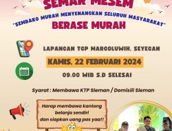 Semar Mesem Bakal Hadir di Beberapa Wilayah Kabupaten Sleman