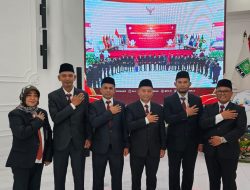 KPU RI Resmi Lantik 5 Anggota KPU Provinsi Riau Periode 2024-2029