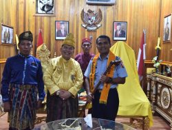 Danlanud Roesmin Nurjadin Menghadiri Undangan Jamuan Kehormatan Kesultanan Diradja Air Tiris Melayu Kampar