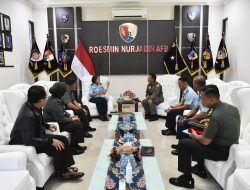 Otjen TNI Silaturahmi Ke Lanud Roesmin Nurjadin