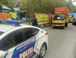Polresta Pekanbaru Kawal Ketat Pergeseran Kotak Suara Hasil Pleno PPK Rumbai Barat dan Sail