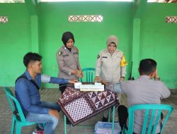 Sidokkes Polres Bantul Berikan Pelayanan Kesehatan di Tempat Pemungutan Suara Ulang