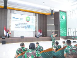 Prajurit dan PNS Jajaran Korem 031/WB Hadiri Sosialisasi PT ASABRI dan Bank Mandiri Taspen