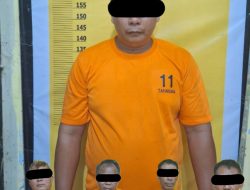 Polsek Singingi Hilir Amankan 5 Pria Diduga Lakukan Tindak Pidana Perjudian Jenis Song 