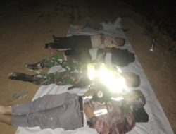 Jalan Rusak, Mobil Pengangkut Logistik Pemilu di Kecamatan Kampar Kiri Hilir Terpuruk