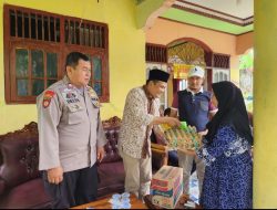 Meninggal Karena Kecelakaan, Polres Padang Pariaman Kunjungi Keluarga KPPS