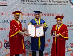 Dosen STIH Dharma Andigha Bogor, Hardi Fardiansyah  Raih Gelar Profesor dari The Thames International University France