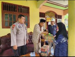 Meninggal karena Kecelakaan, Polres Padang Pariaman kunjungi keluarga KPPS