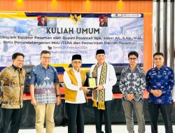 Bupati Pasaman Sabar AS Beri Kuliah Umum di Kampus ITERA Lampung