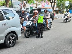 Hari Pertama OPS Keselamatan  Progo 2024, Satgas Preventif Sosialisasi di Simpang Empat Pingit