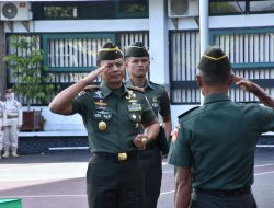 Danrem 072/Pamungkas Bacakan Amanat Pangdam Dalam Upacara 17 Maret
