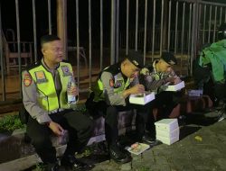 Wujud Sinergi, Polda DIY Mendapatkan Makan Sahur Dari Wonder Indonesia DIY