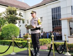 Polda DIY Laksanakan Apel Gelar  Pasukan Operasi Keselamatan Progo 2024
