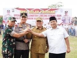 Danrem 031/Wira Bima Menghadiri Apel Gelar Pasukan Operasi Keselamatan Lancang Kuning 2024