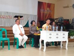 Polresta Pekanbaru Gelar Kegiatan ” Minggu Kasih ” di Gereja GSPDI Filadelfia Tenayan Raya