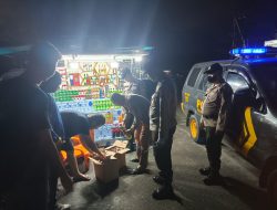 Cipkon KRYD Menjelang Memasuki Ramadhan, Polsek Senapelan Amankan Puluhan Miras