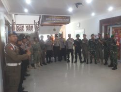Polda Riau Tingkatkan Instensitas Patroli di Kantor KPU Provinsi Riau Samakan Persepsi Menjaga Stabilitas Keamanan