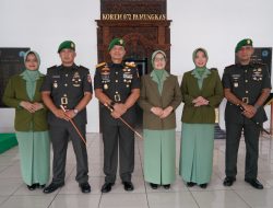 Danrem 072/Pamungkas Pimpin Serah Terima Jabatan Dandim 0729/Bantul dan Dandim 0730/Gunungkidul