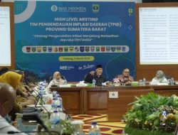 Wabup H. Yulian Efi Ikuti Rapat Bahas Inflasi Daerah