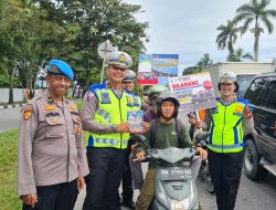 Ops Keselamatan LK 2024, Satgas Binluh Ajak Masyarakat Jadikan Keselamatan Dijalan Prioritas Utama