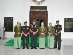 Danrem 072/Pamungkas Pimpin Sertijab Kasipers dan Kasiter Kasrem 072/Pamungkas