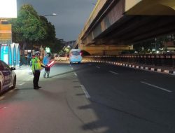 Subsatgas Ditlantas Polda Riau Melaksanakan Gatur Sore, Malam dan Subuh Dalam Rangka OTR LK 1445 H.