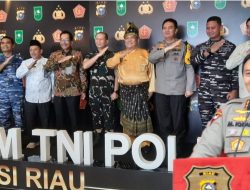 Kapolda Riau Irjen Pol Muhammad Iqbal Pimpin Rapat Pimpinan (Rapim) TNI/POLRI Provinsi Riau 2024