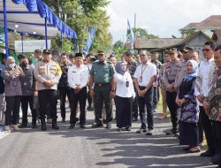 Kasrem 072/Pamungkas Hadiri Peluncuran Program Bansos Jaminan Sosial Lanjut Usia