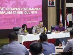 Polres Bantul Siap Amankan Malam Takbir di Wilayah Bantul