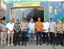 Pastikan Lebaran Aman, Wabup Danang dan Forkopimda Sleman Pantau Pos Pengamanan Idul Fitri