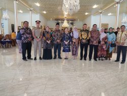 Danrem 072/Pamungkas Hadiri Silaturahmi Syawalan di Pura Pakualaman 