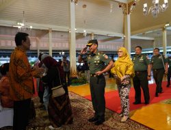 Danrem 072/Pamungkas Hadiri Open House Idulfitri Dengan Gubernur dan Wakil Gubernur DIY